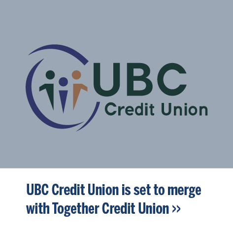 UBC Credit Union is set to merge with Together Credit Union